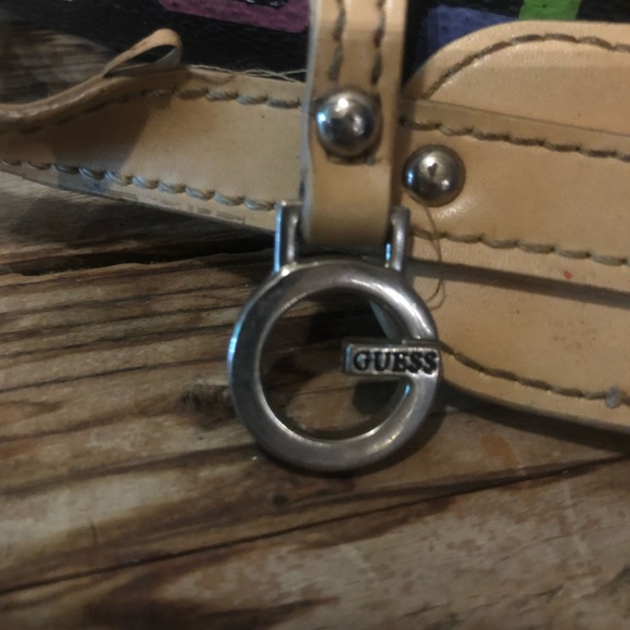 Multi coloured small Guess purse - Picture 5 of 6